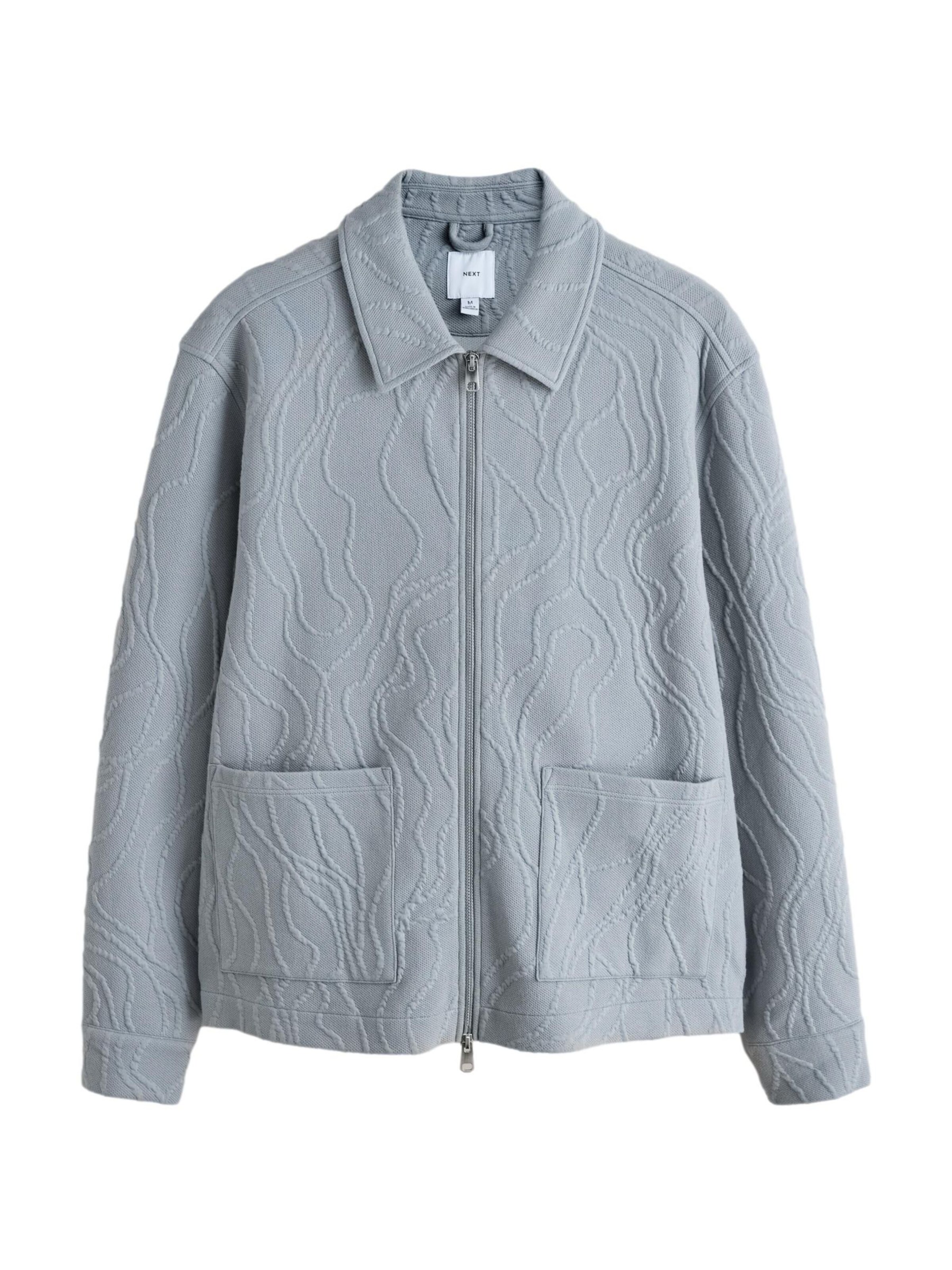 Next Between-season jacket in Grey: front