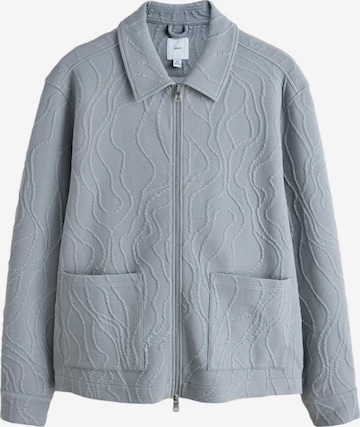 Next Välikausitakki värissä harmaa: etupuoli