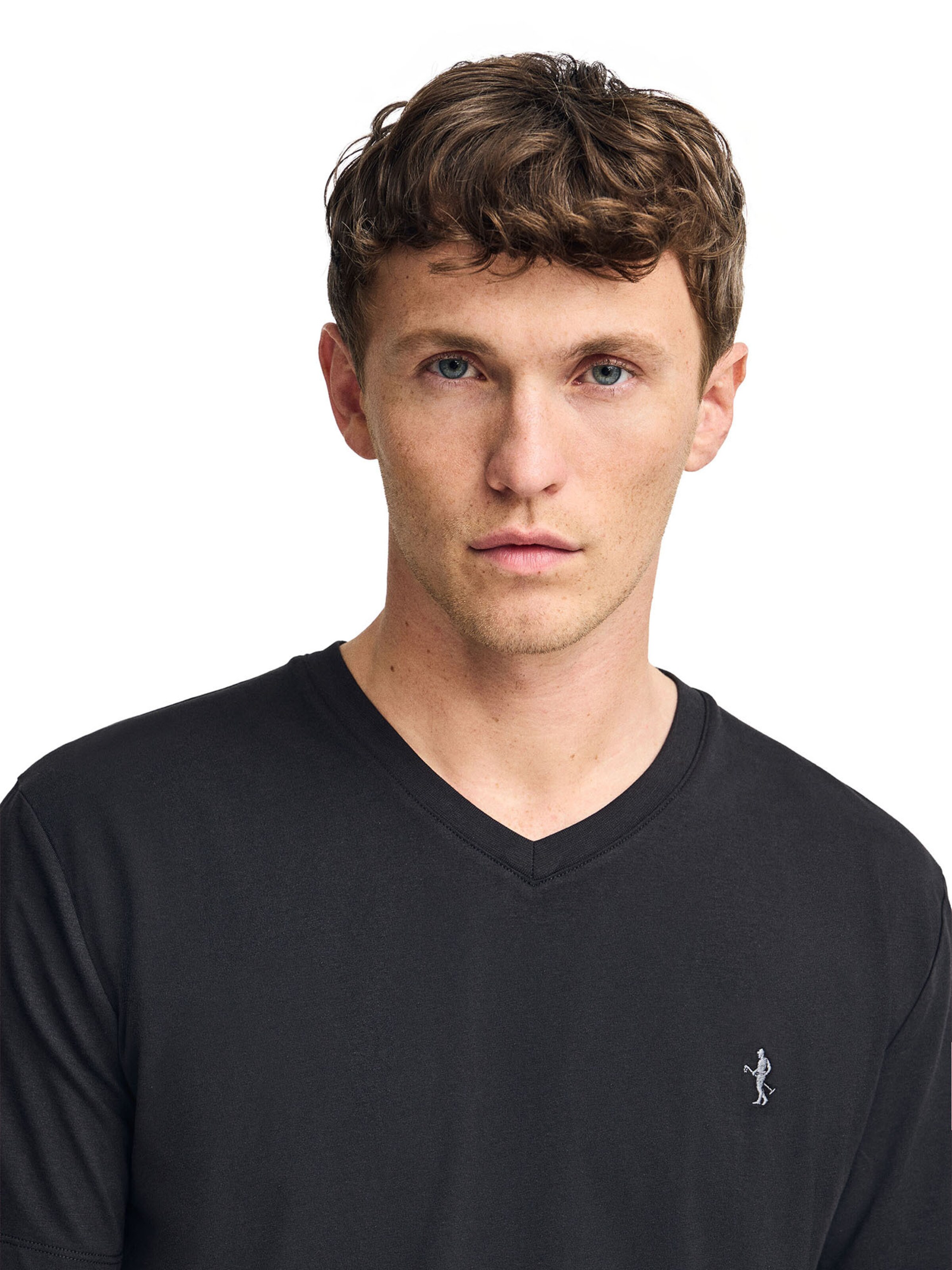 Polo Club Shirt in Black