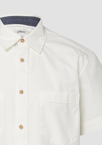 s.Oliver Regular Fit Hemd in Beige