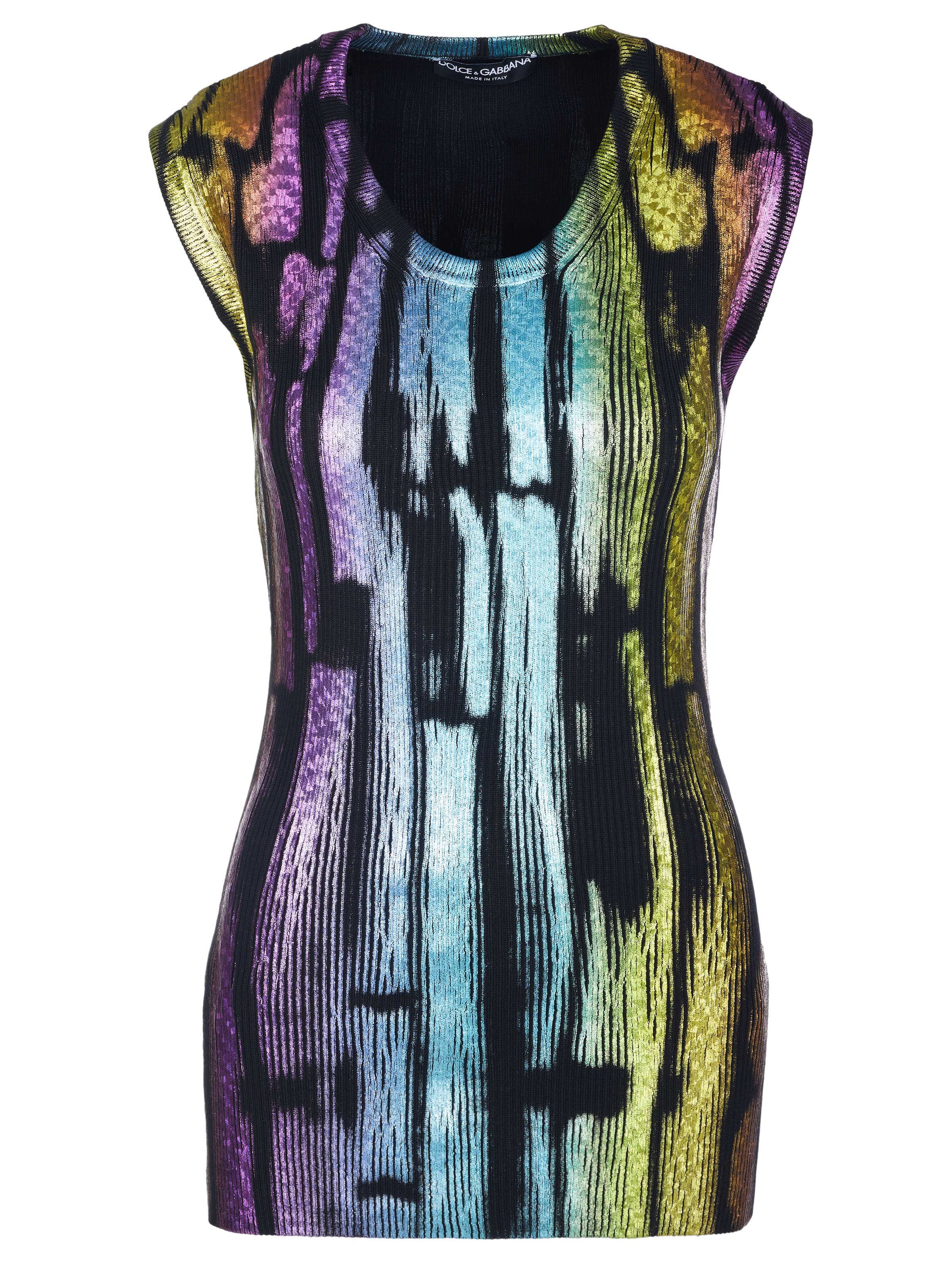 DOLCE & GABBANA Top 'Dolce & Gabbana Top' in Mixed colors: front