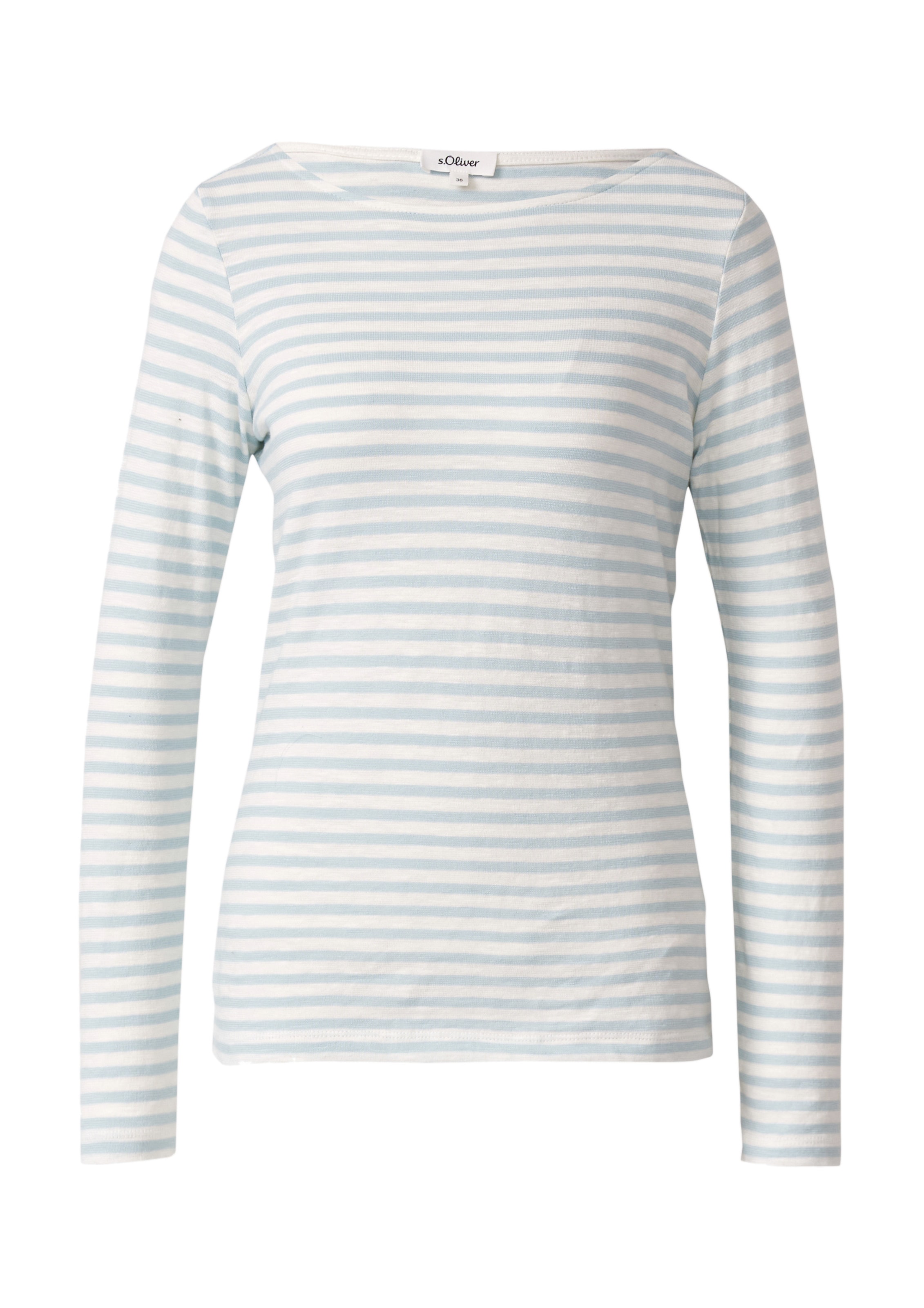 s.Oliver Shirt in Weiß: Vorderseite