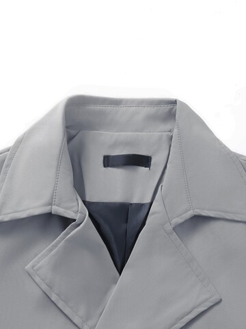 ALLTHEMEN Between-Seasons Coat 'Würde' in Grey