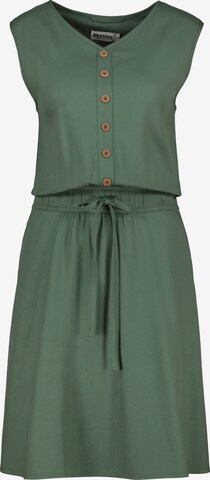 Alife and Kickin Summer Dress 'Scarlett' in Green: front