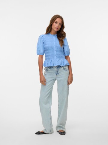 Camicia da donna 'VMEmery' di VERO MODA in blu: frontale