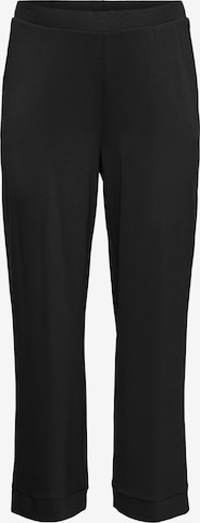 Pantalon 'VMCHali' Vero Moda Curve en noir : devant