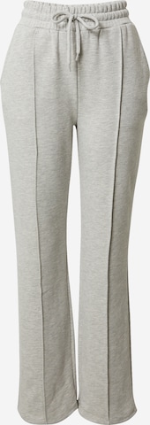 Loosefit Pantalon NA-KD en gris : devant