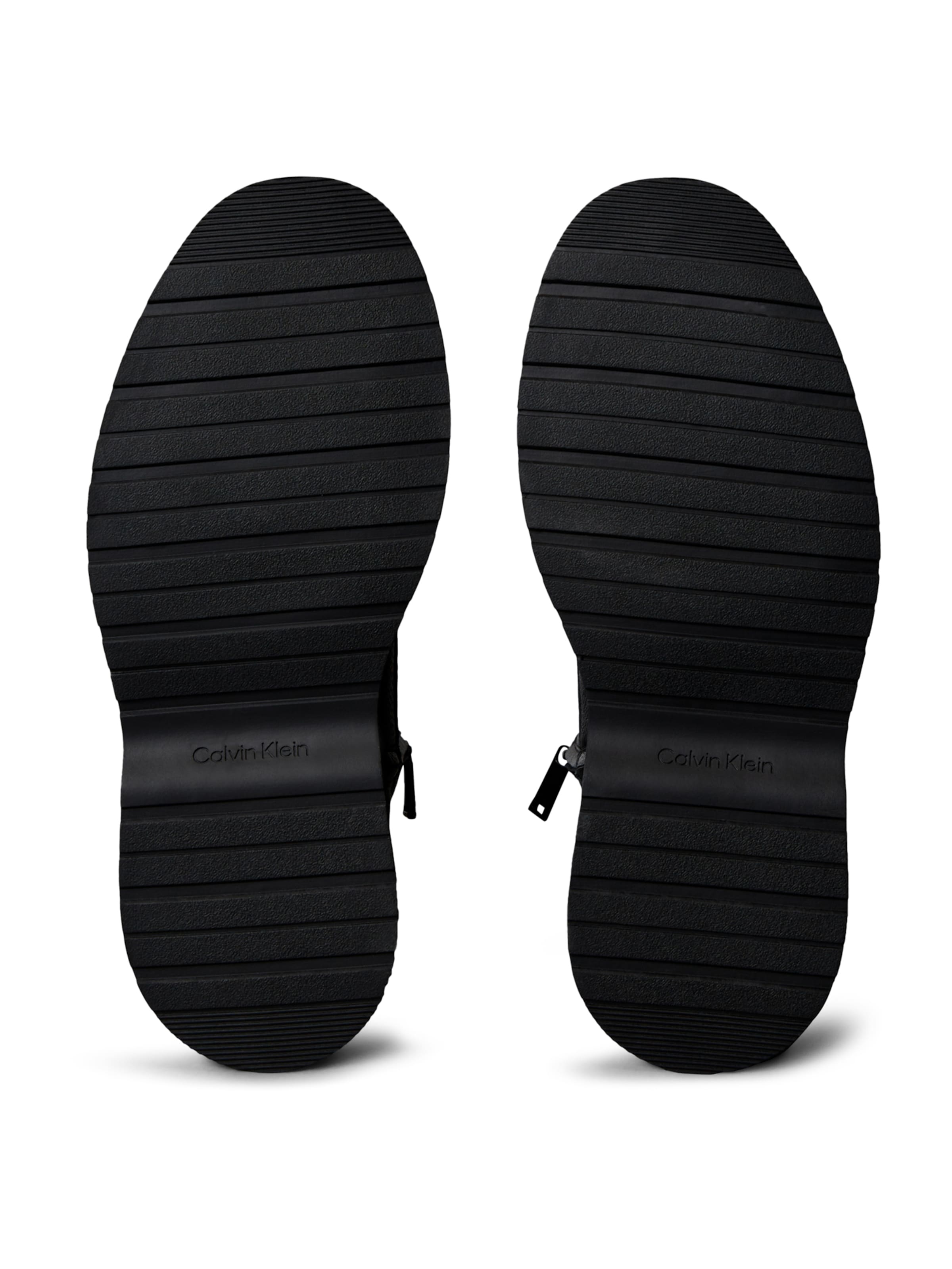 Calvin Klein Μπότες με κορδόνια 'Ess' σε μαύρο