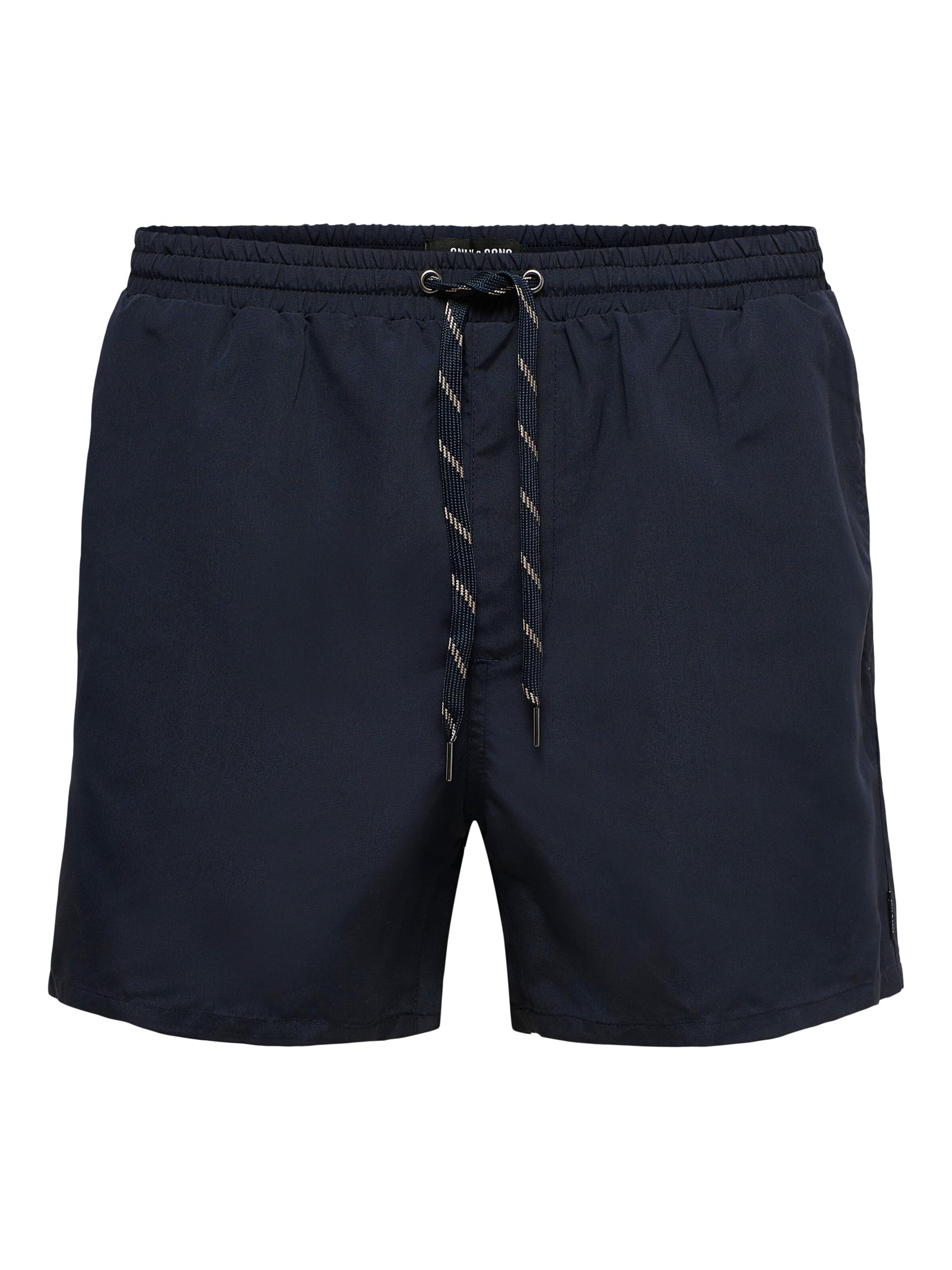 Only & Sons Badeshorts 'Ted' i blå: forside