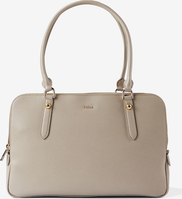 FURLA Schultertasche 'Giulia' in Grau: Vorderseite