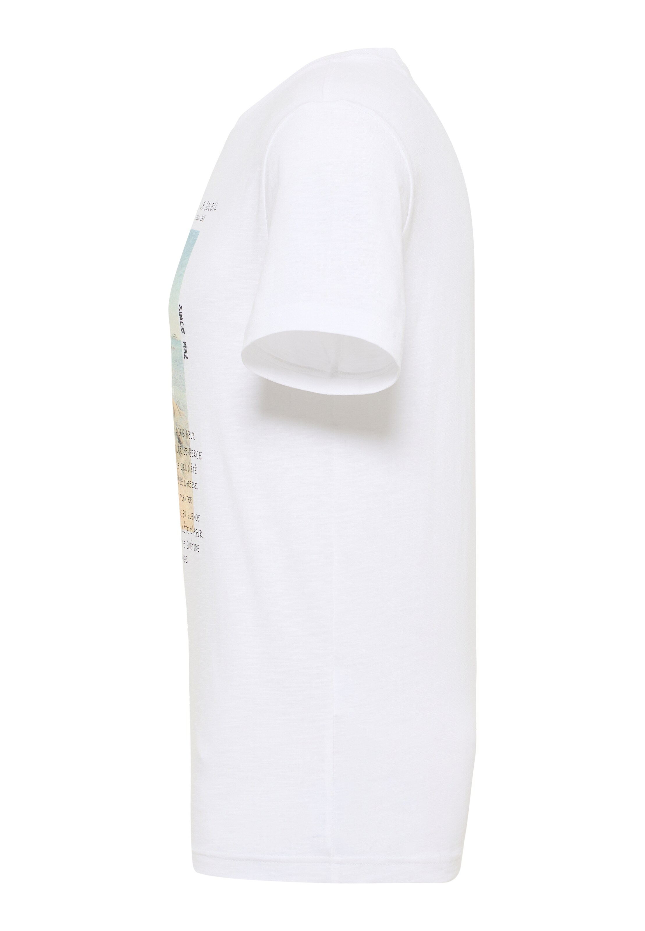 MUSTANG Tričko 'AUSTIN' - Biela