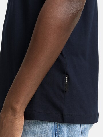 TOM TAILOR DENIM Shirt in Blauw