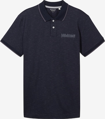 TOM TAILOR Poloshirt in Blau: predná strana