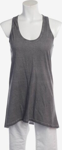 FTC Cashmere Top & Shirt in M in Grey: front