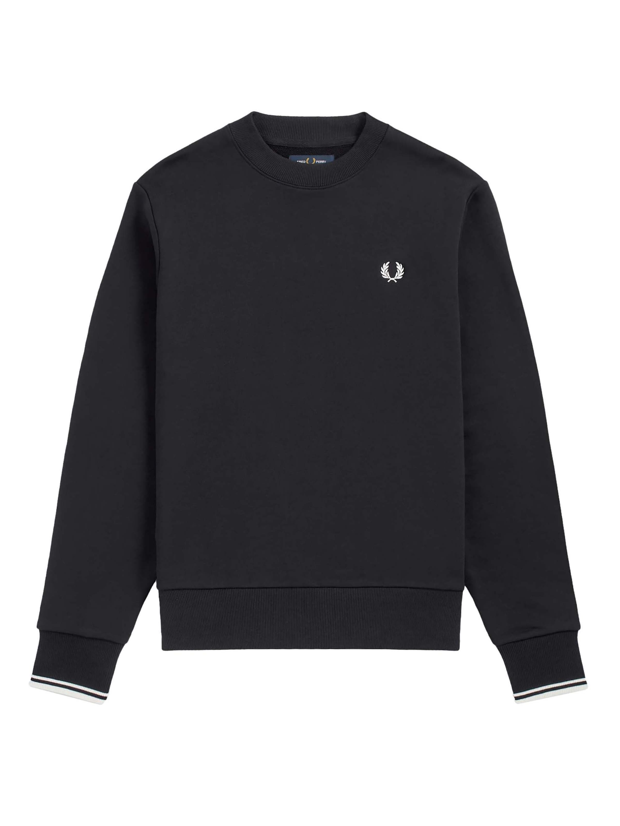 Fred Perry Sweatshirt in Blue: front