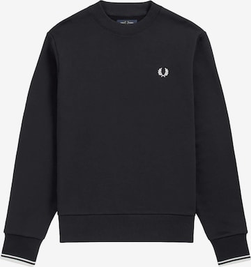 Fred Perry Sweatshirt in Blau: Vorderseite
