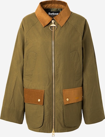 Veste mi-saison 'Laneshaw Casua Dusky' Barbour en vert : devant