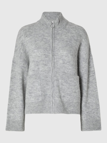 SELECTED FEMME Cardigan i grå