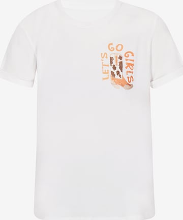 balta NALLY Marškinėliai 'Fashion Look': priekis