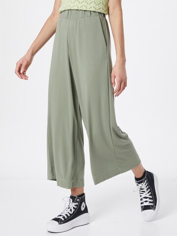 Monki Zvonové kalhoty Kalhoty – zelená: přední strana