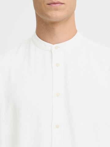 BLEND Regular fit Overhemd 'BHLines' in Wit