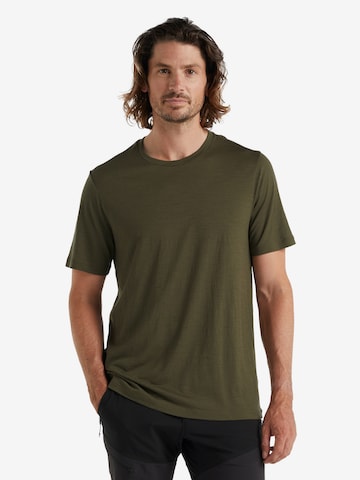 ICEBREAKER Performance shirt 'Tech Lite II' in Green: front