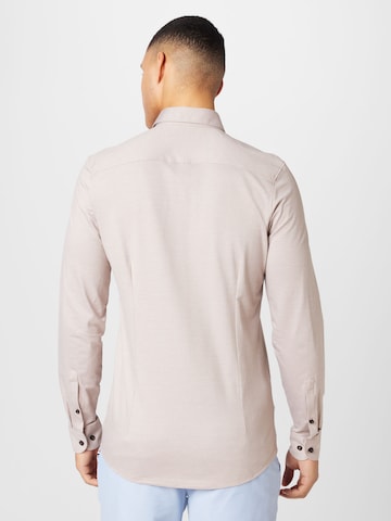 OLYMP - Regular Fit Camisa em bege