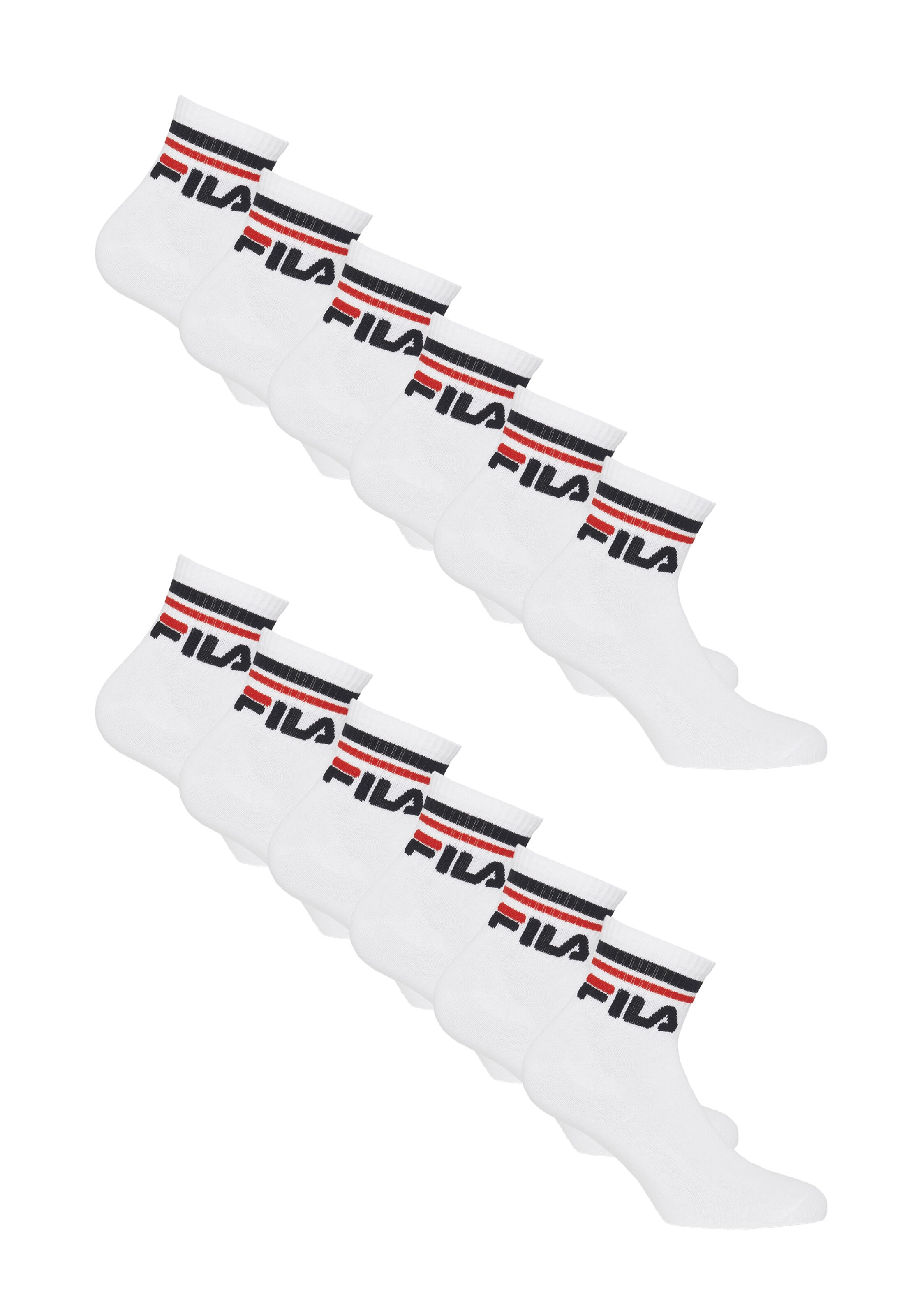 FILA Socks in White: front