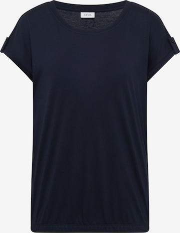 CECIL T-Shirt in Blau: Vorderseite