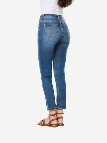 KOROSHI - Slimfit Calças de ganga em azul