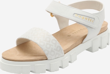 bugatti Sandals 'MARY' in White: front