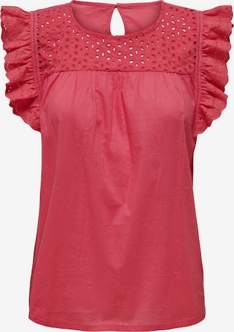 JDY Top in Red: front