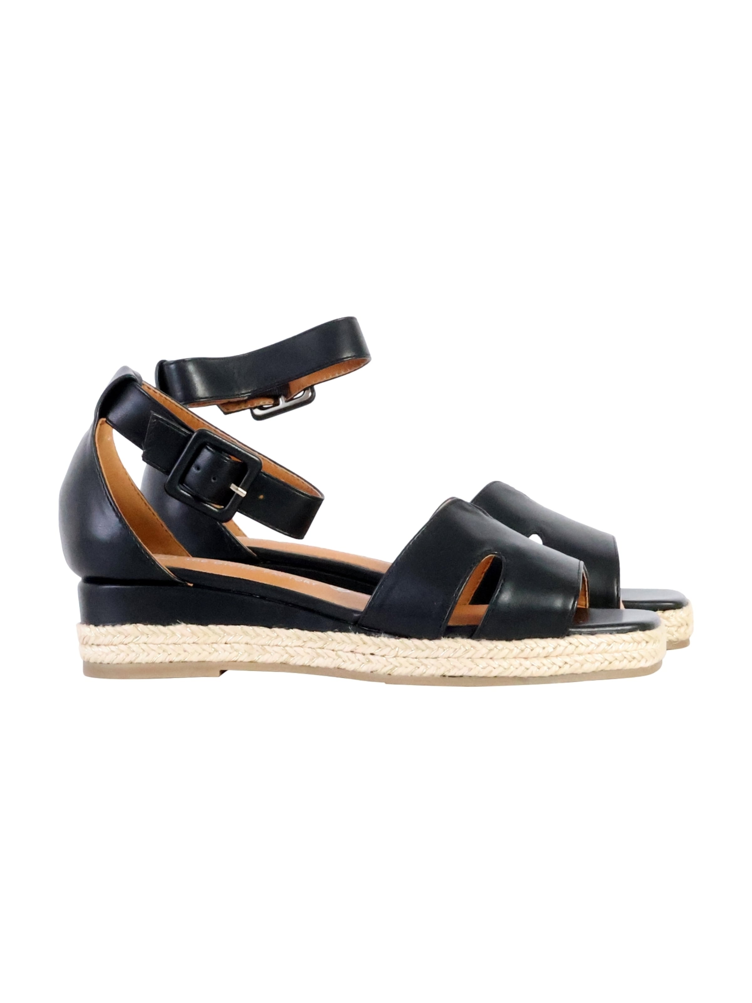 The Divine Factory Sandal in Black