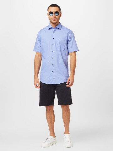 mėlyna SEIDENSTICKER Standartinis modelis Marškiniai