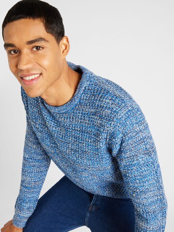 BRAVE SOUL Sweater in Blue
