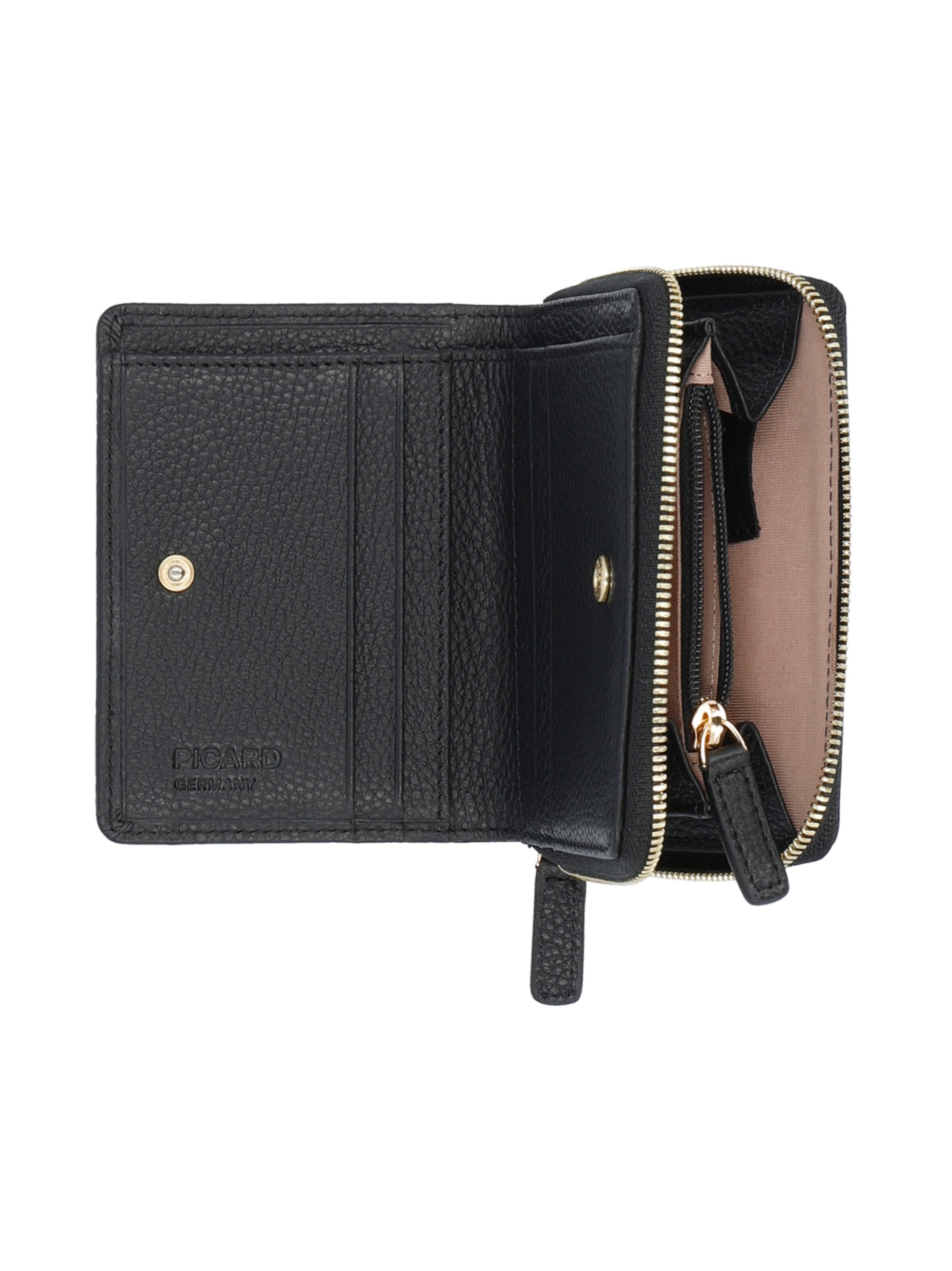 Picard Portemonnaie 'Java 1' in Schwarz