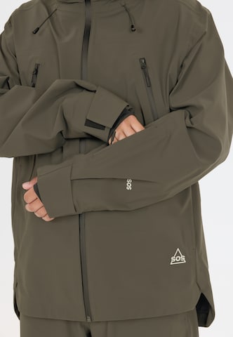 SOS Outdoor jacket 'Hoverla' in Green