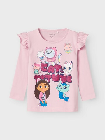 NAME IT - Camisola 'NMFSABINA GABBY' em rosa: frente