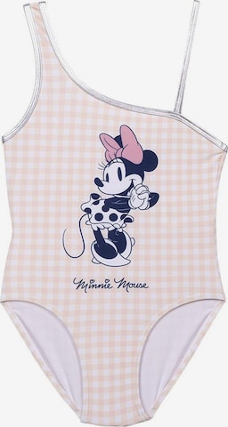 Bustier Bikini 'Badeanzug Minnie' Cerdá en rose : devant