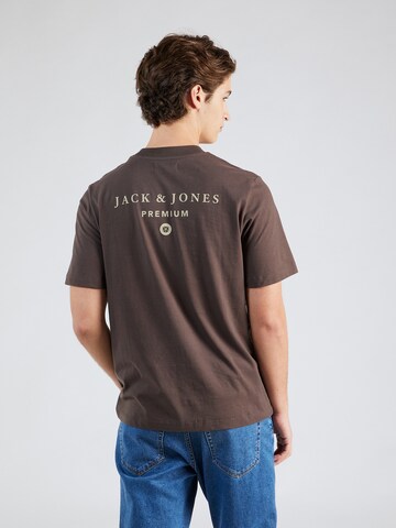JACK & JONES Shirt 'MASON' in Brown