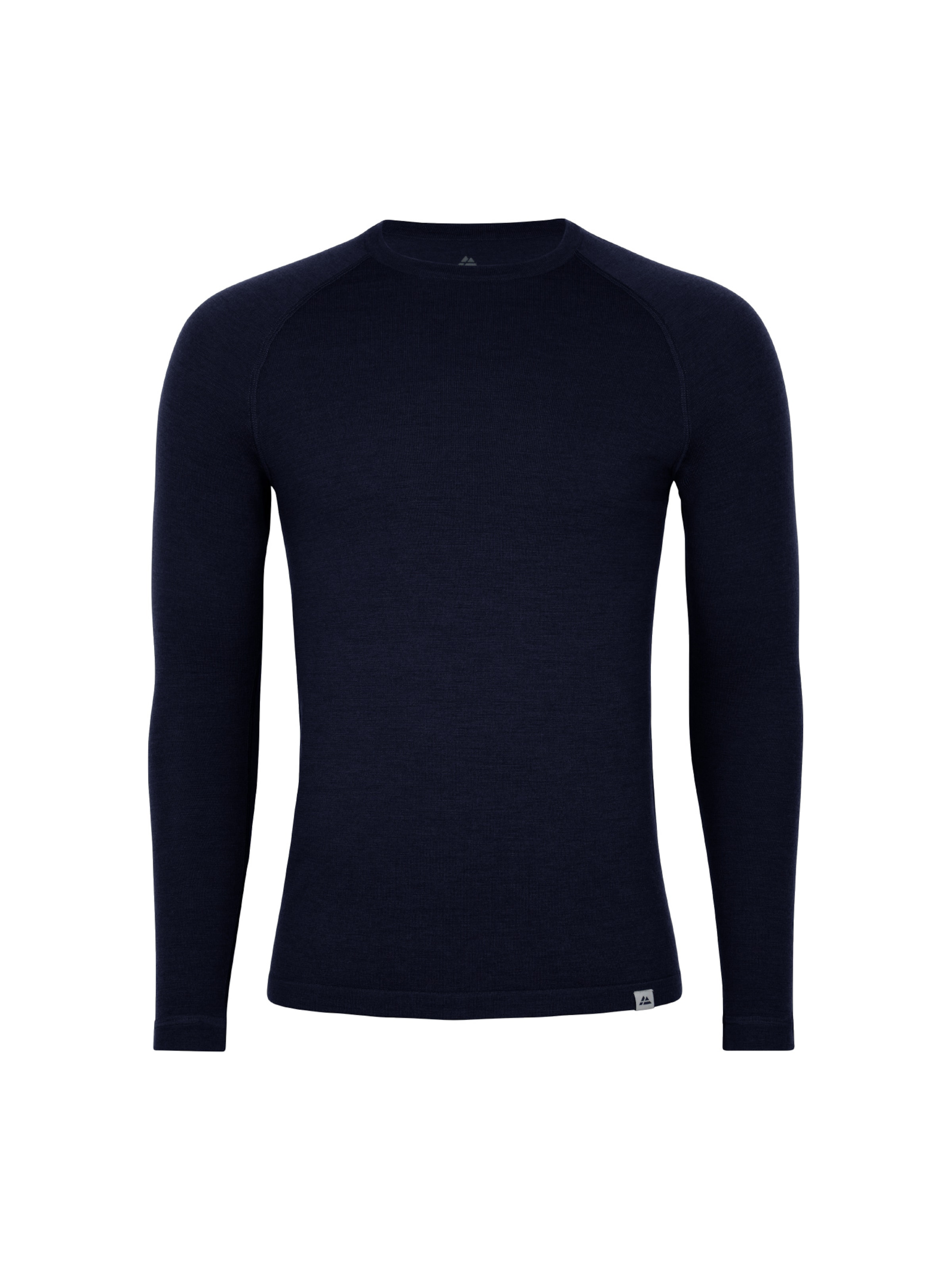 DANISH ENDURANCE Base layer 'Merino' in Blue: front