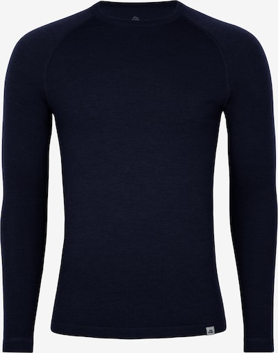 DANISH ENDURANCE T-Shirt fonctionnel 'Herren Merino Funktionsshirt' en bleu marine, Vue avec produit