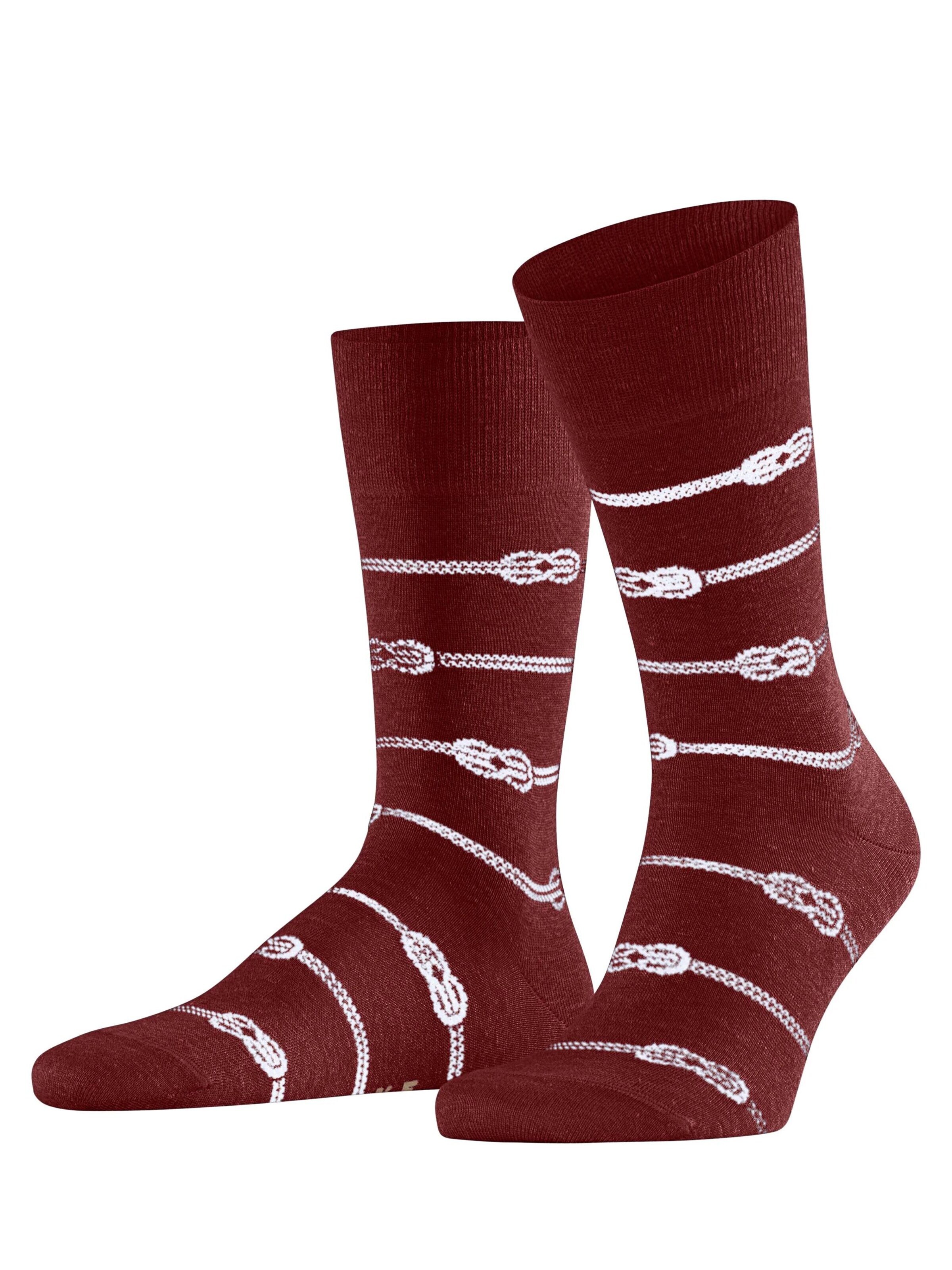 FALKE Socken 'Sailing Rope'‌ in Rot: Vorderseite