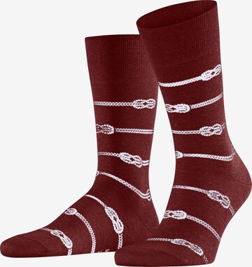 FALKE Socken 'Sailing Rope' in Rot: Vorderseite