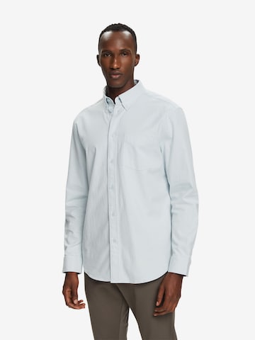 ESPRIT Regular fit Button Up Shirt in Blue