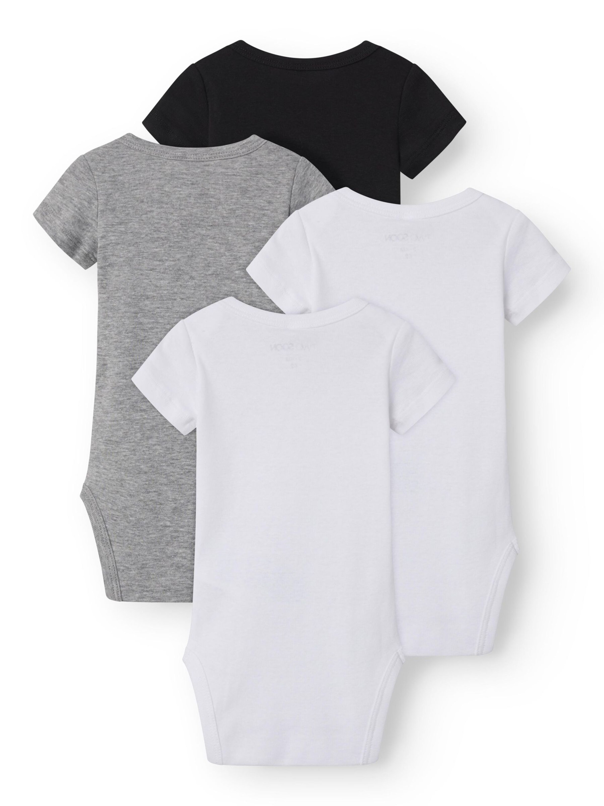 Barboteuse / body TWO SOON en gris