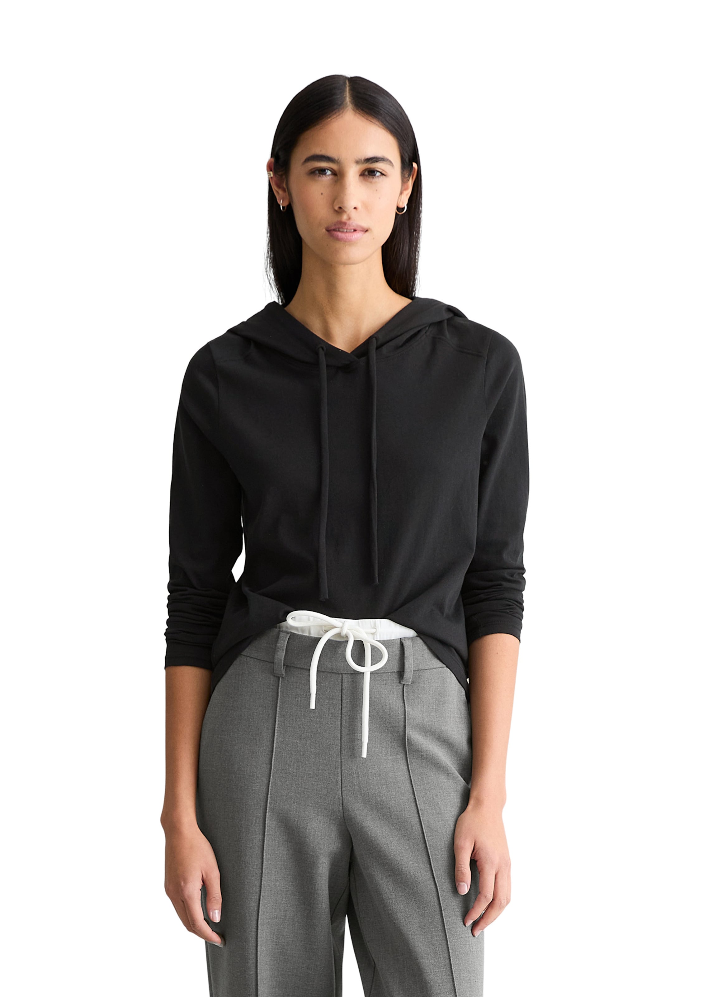 Marc O'Polo DENIM Футболка в Черный: спереди