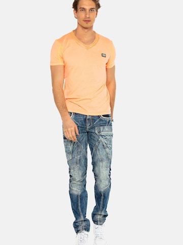 CIPO & BAXX Shirt 'CT569' in Oranje