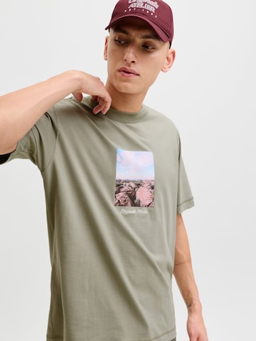 JACK & JONES T-Shirt 'JORNORREBRO' in Grün