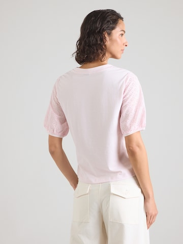 rožinė VERO MODA Marškinėliai 'VMJANNI'